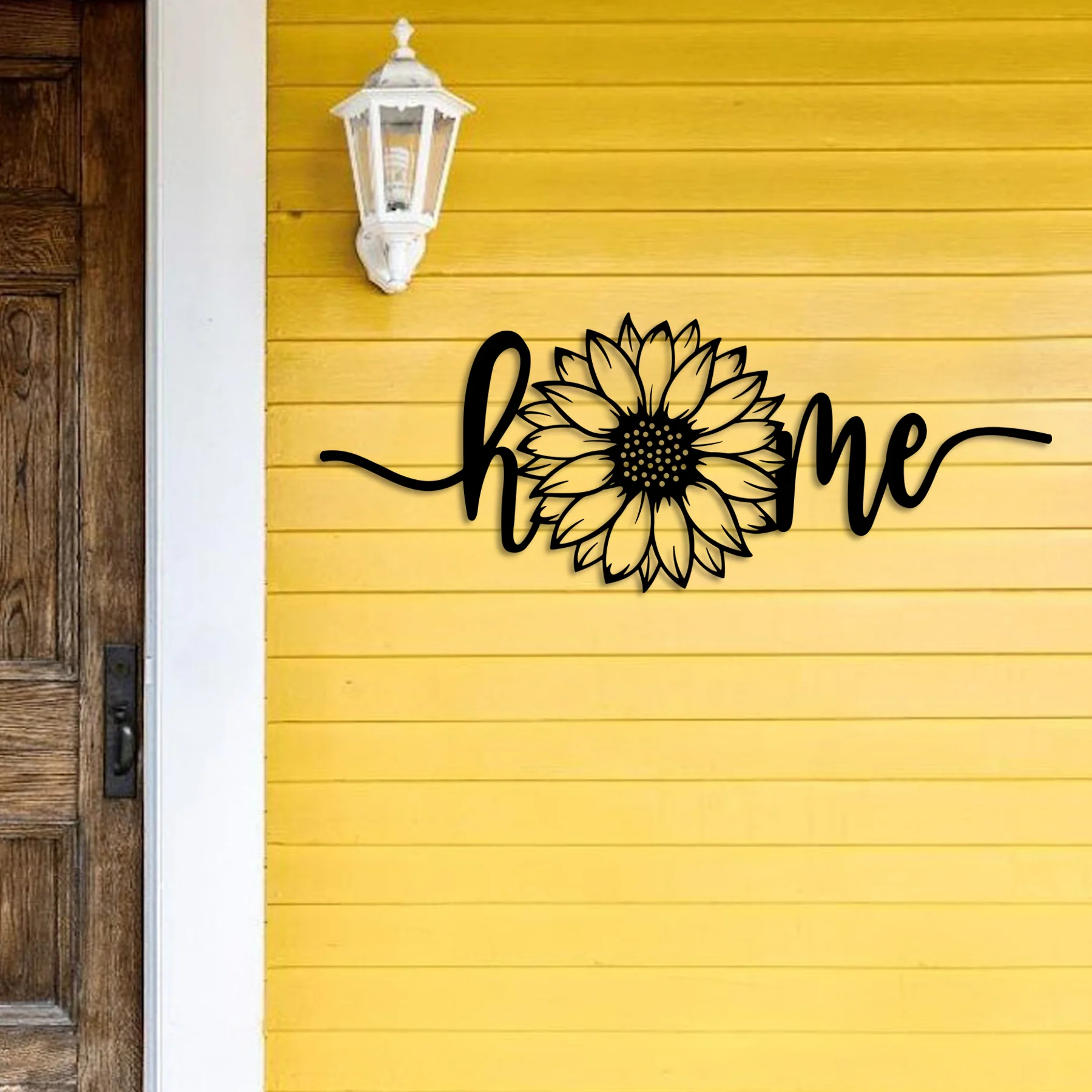 Sunflower Home Metal Wall Art - Alvarez Pro Painting LLC