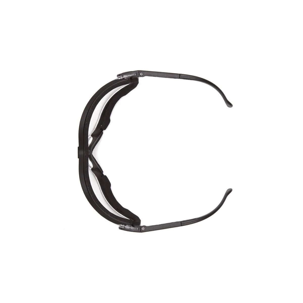 Pyramex V2G Safety Glasses/Goggles Black Frame Clear H2MAX Anti-Fog Lens - Alvarez Pro Painting LLC