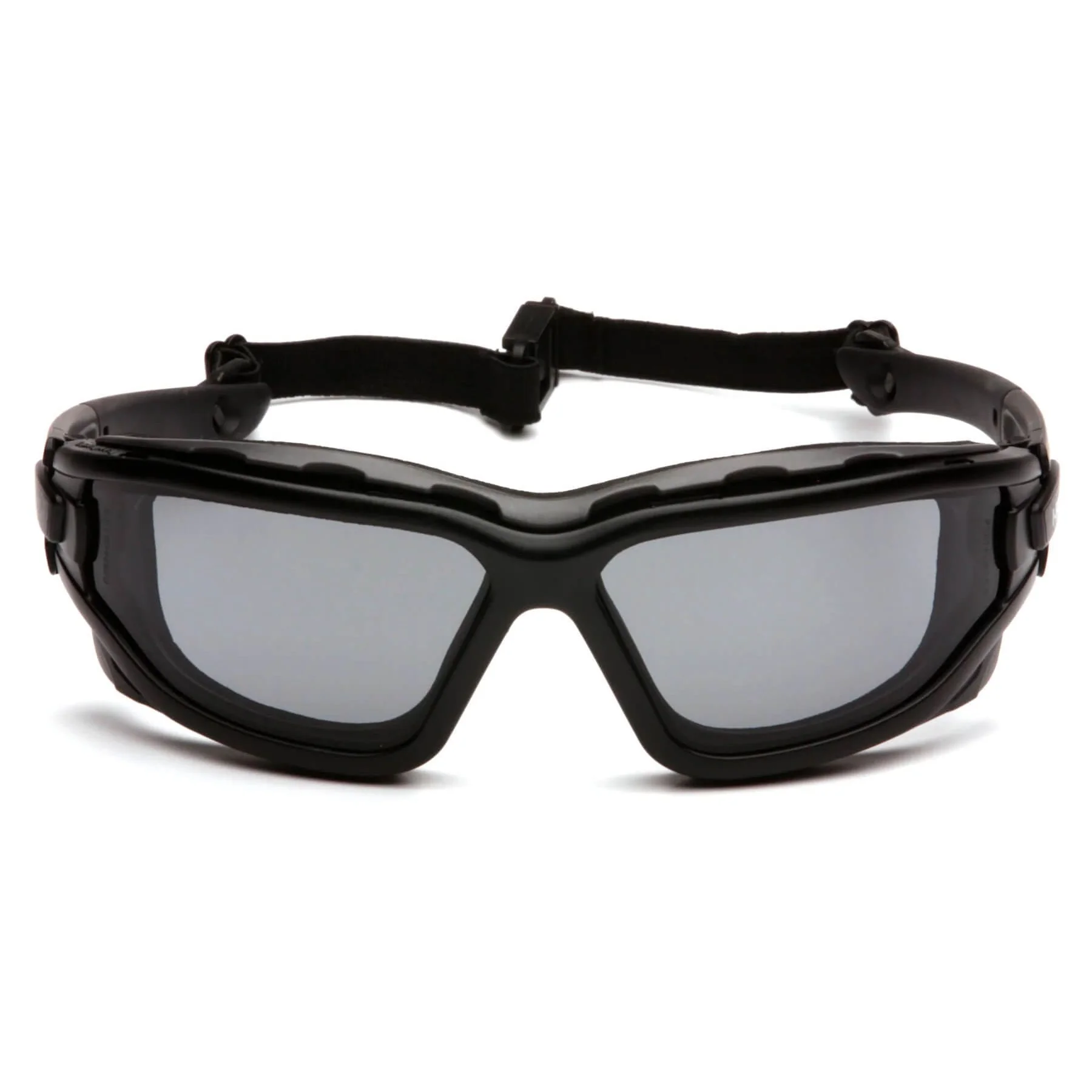 Pyramex I-Force Safety Glasses Black, Foam-Padded, with Gray Anti-Fog Lenses - Alvarez Pro Painting LLC