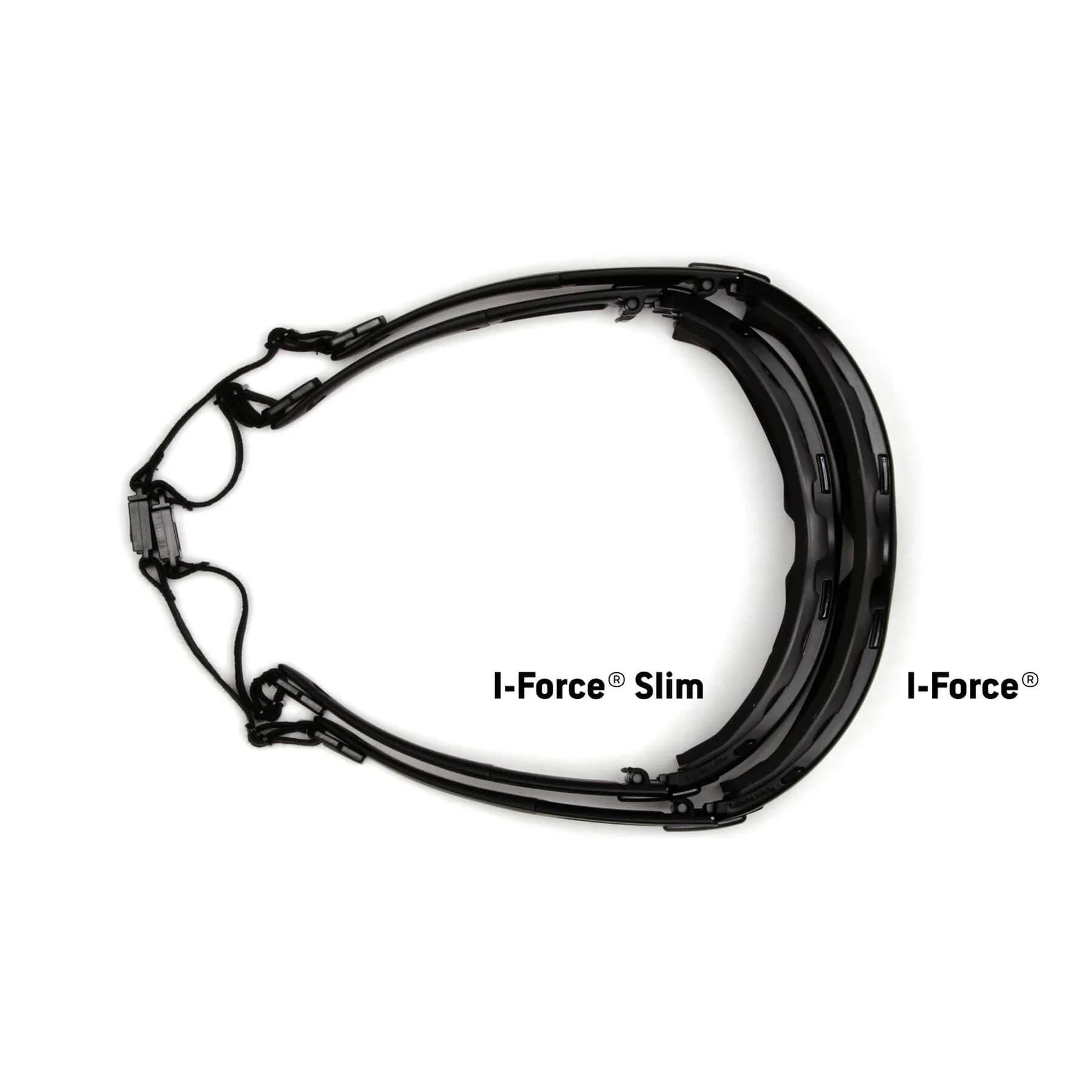 Pyramex I-Force Safety Glasses Black, Foam-Padded, with Gray Anti-Fog Lenses - Alvarez Pro Painting LLC