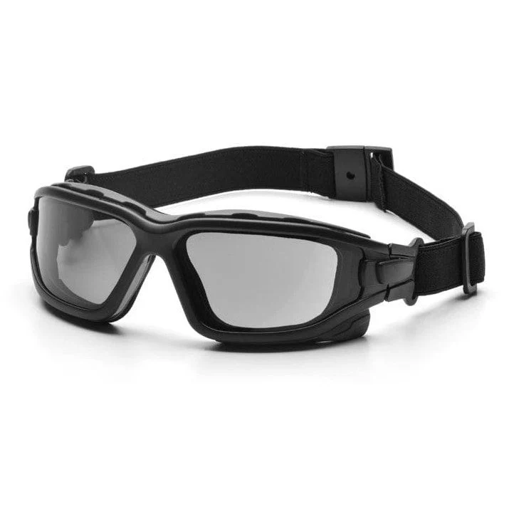 Pyramex I-Force Safety Glasses Black, Foam-Padded, with Gray Anti-Fog Lenses - Alvarez Pro Painting LLC
