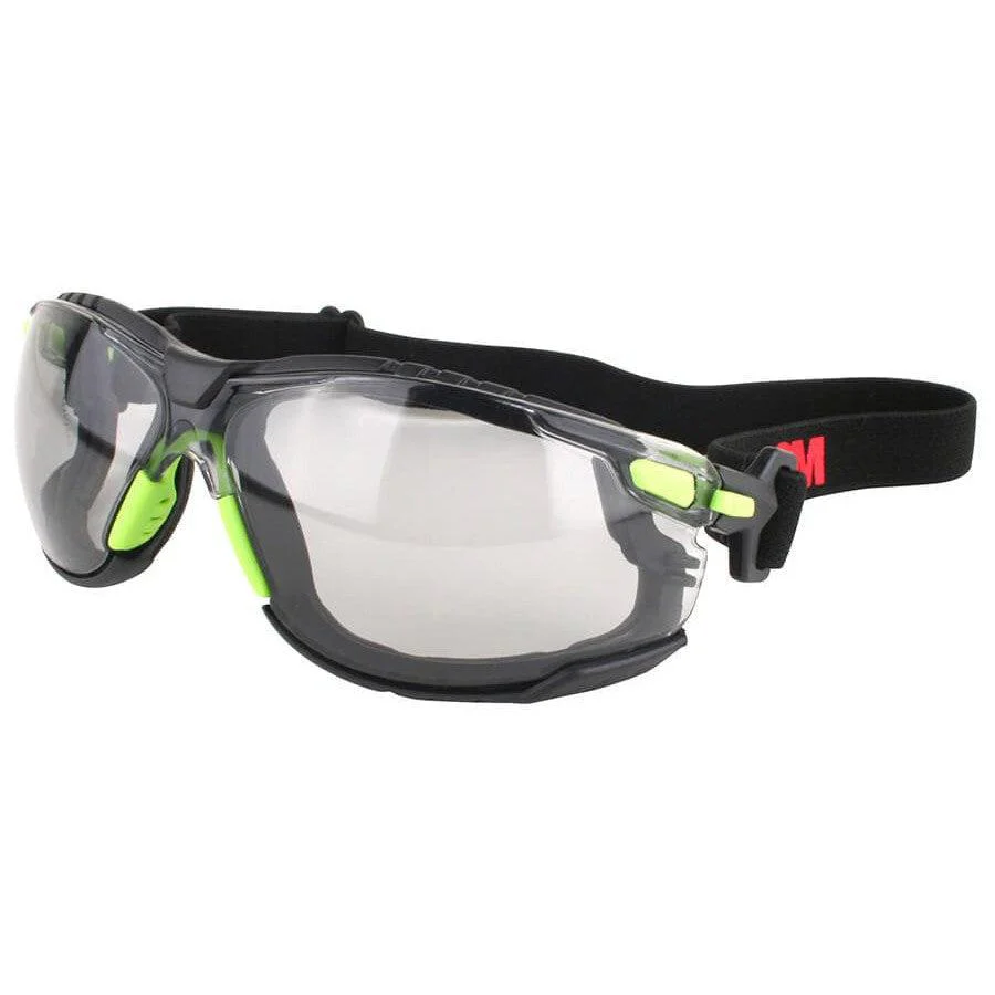 3M Solus Safety Glasses Green with Foam Kit and Clear Anti-Fog Lens - Alvarez Pro Painting LLC