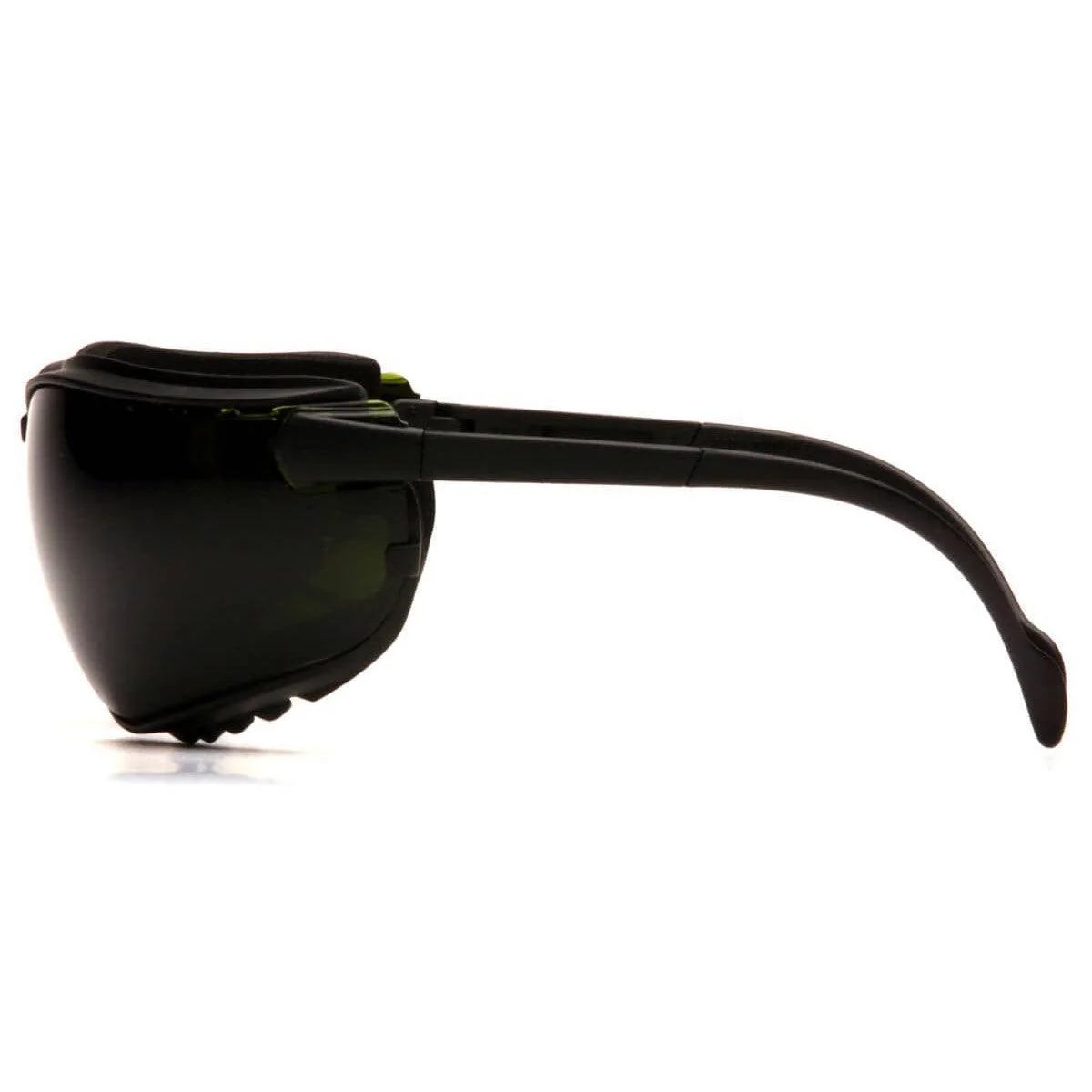 Pyramex V2G Safety Glasses/Goggles Black Frame Shade 5 Lens - Alvarez Pro Painting LLC