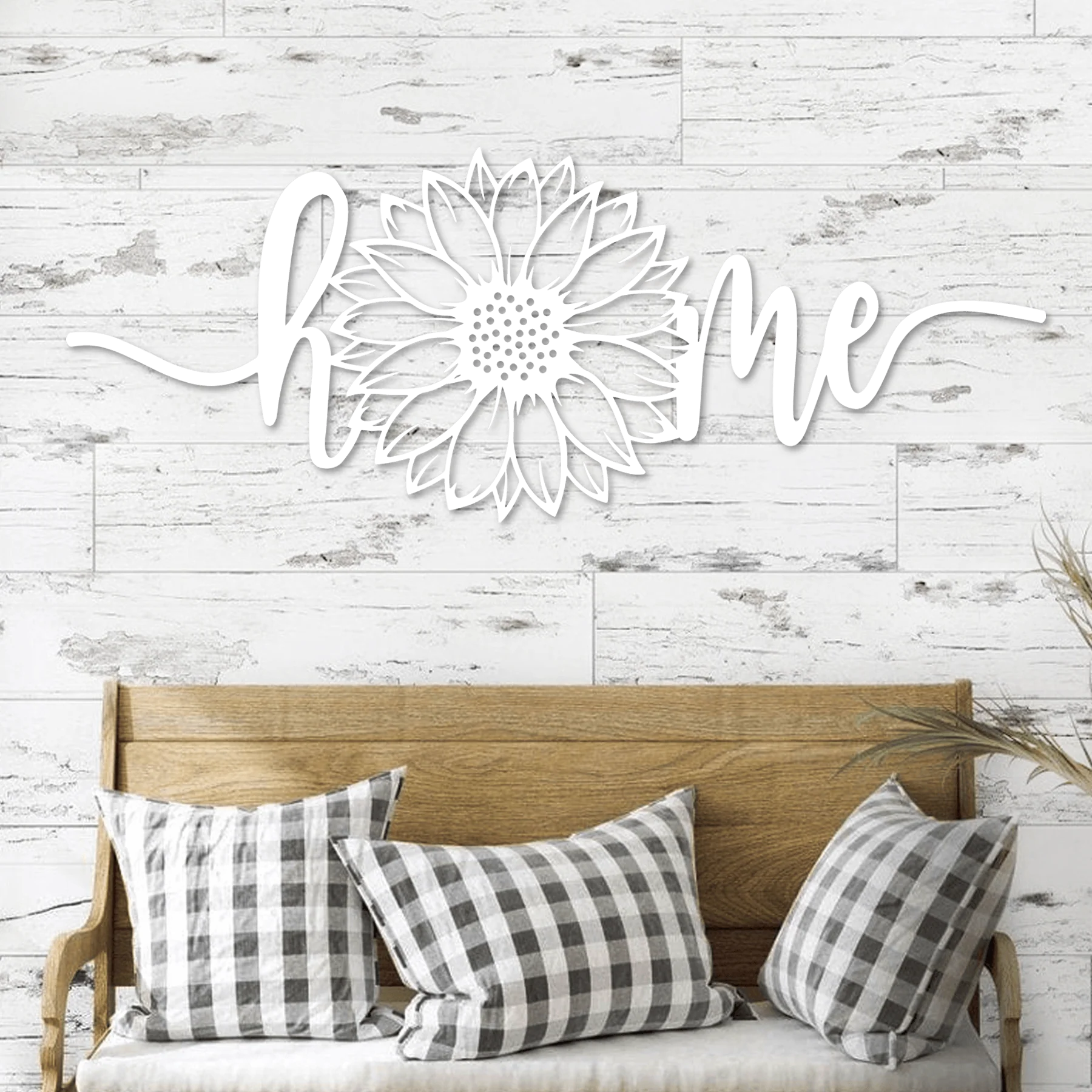Sunflower Home Metal Wall Art - Alvarez Pro Painting LLC