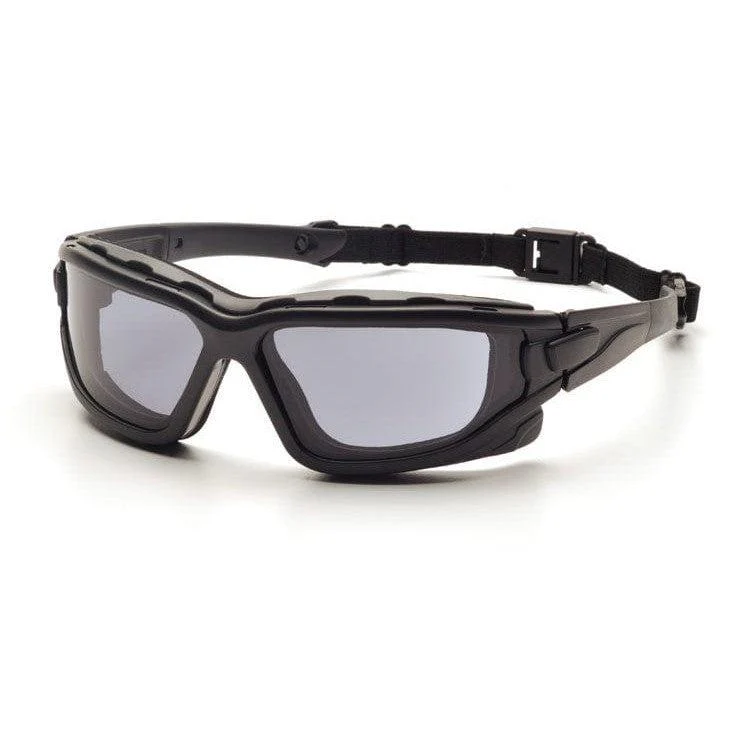 Pyramex I-Force Safety Glasses Black, Foam-Padded, with Gray Anti-Fog Lenses - Alvarez Pro Painting LLC