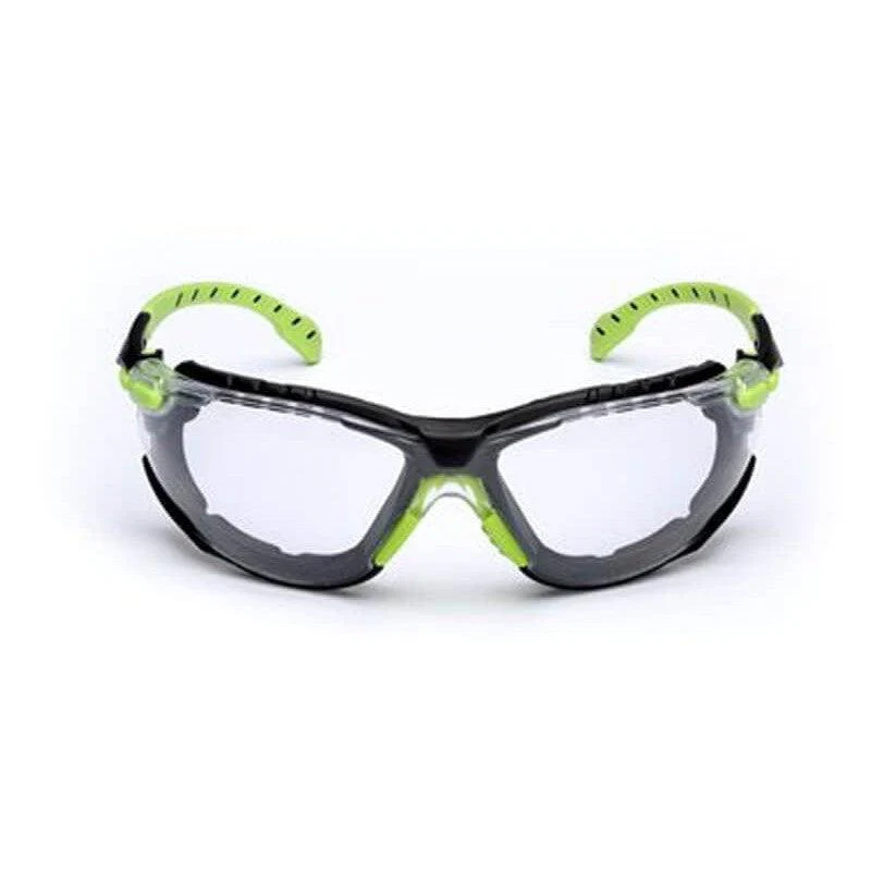 3M Solus Safety Glasses Green with Foam Kit and Clear Anti-Fog Lens - Alvarez Pro Painting LLC