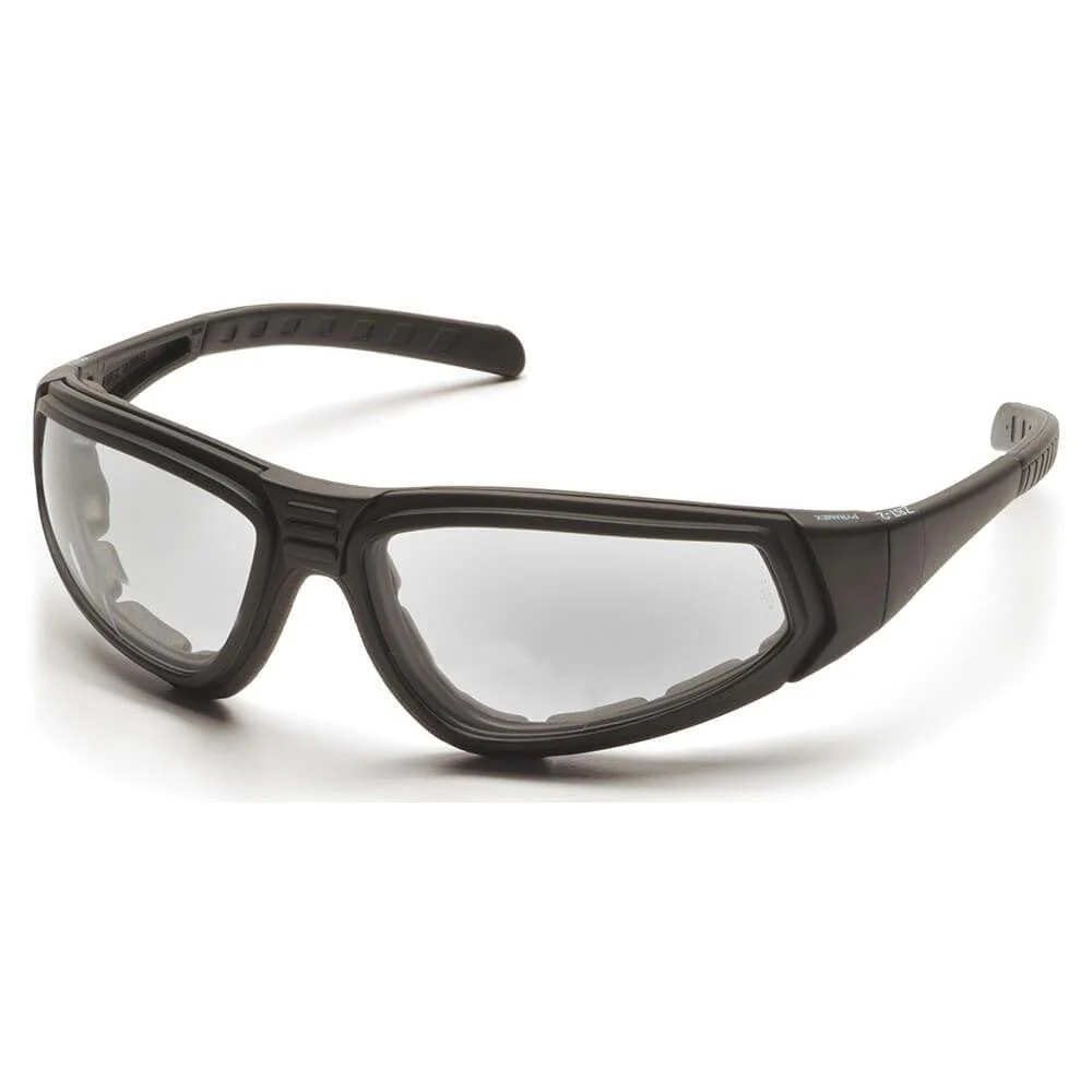 Pyramex XSG Goggle Black Frame Clear Anti-Fog Lens - Alvarez Pro Painting LLC