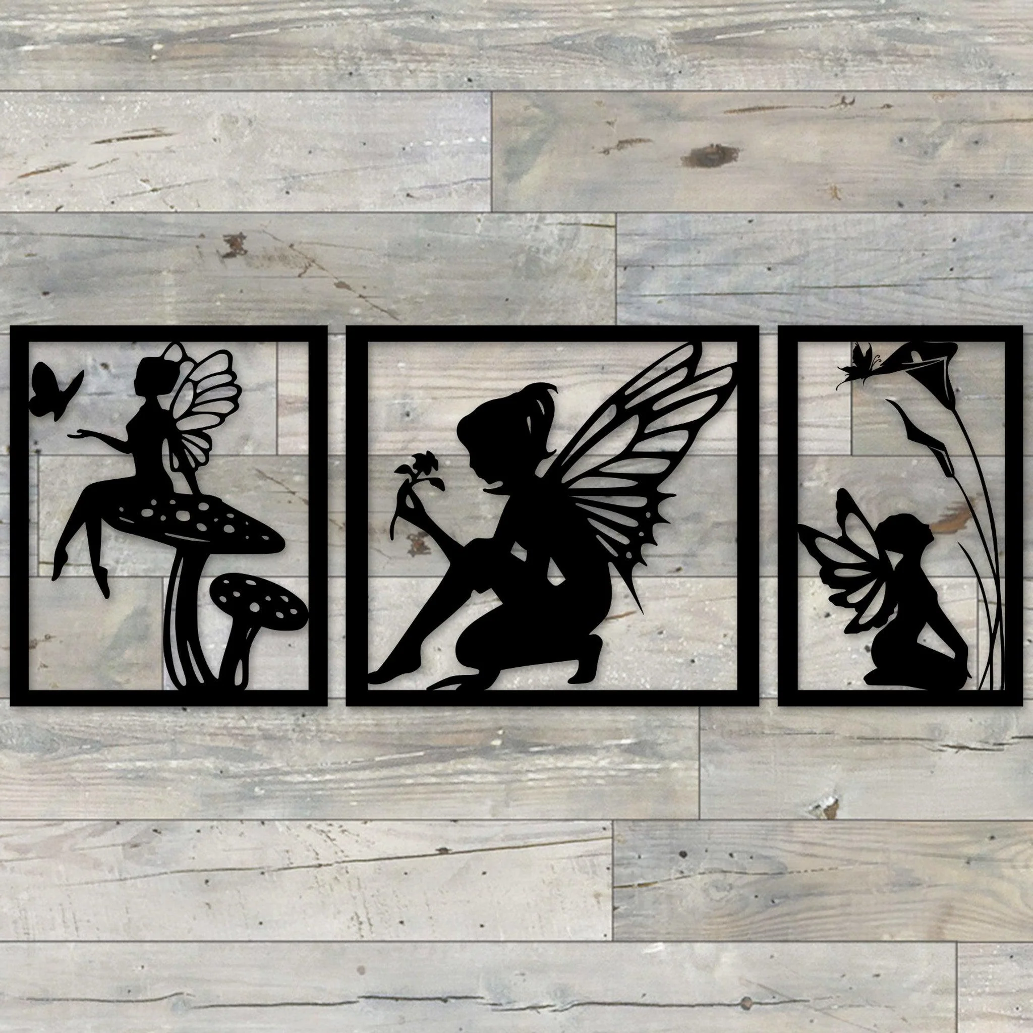 Fairy Wall Art Decorative Panels - Alvarez Pro Painting LLC