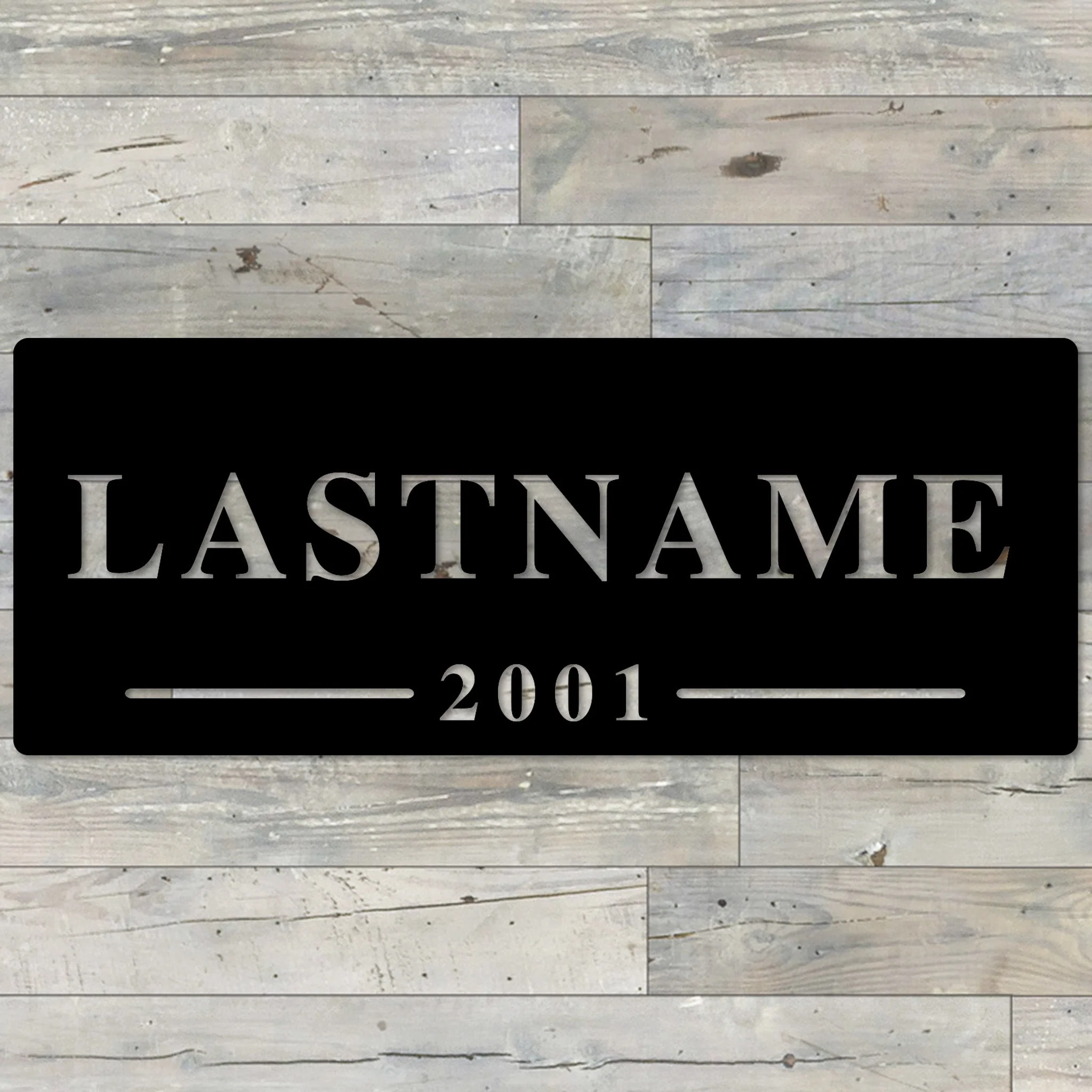 Custom Family Name Plate - Alvarez Pro Painting LLC