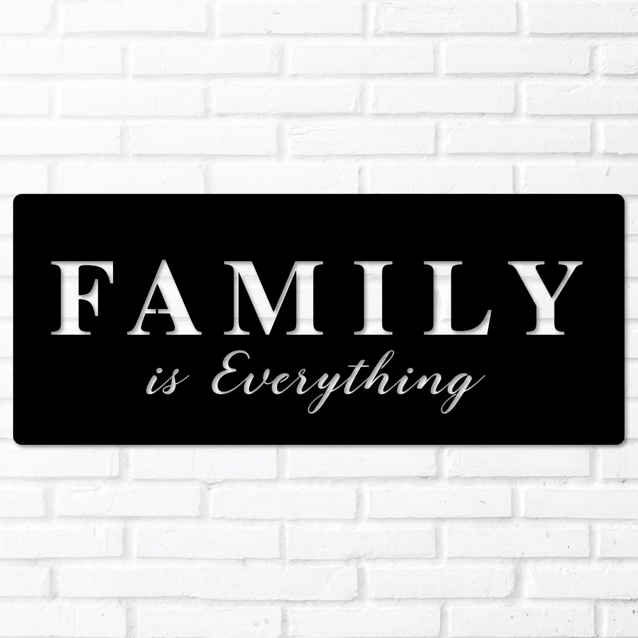 Family Is Everything Wall Art - Alvarez Pro Painting LLC