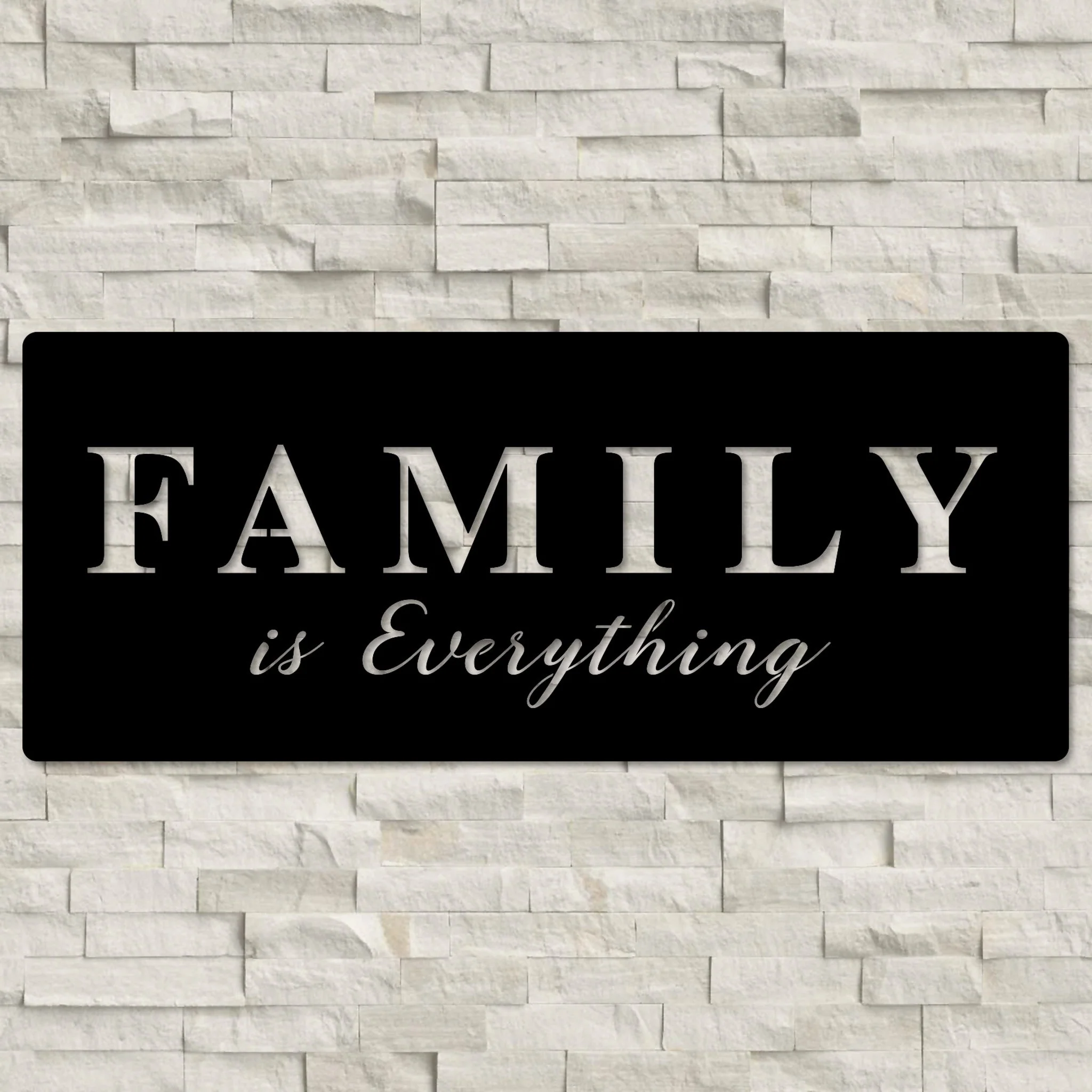 Family Is Everything Wall Art - Alvarez Pro Painting LLC
