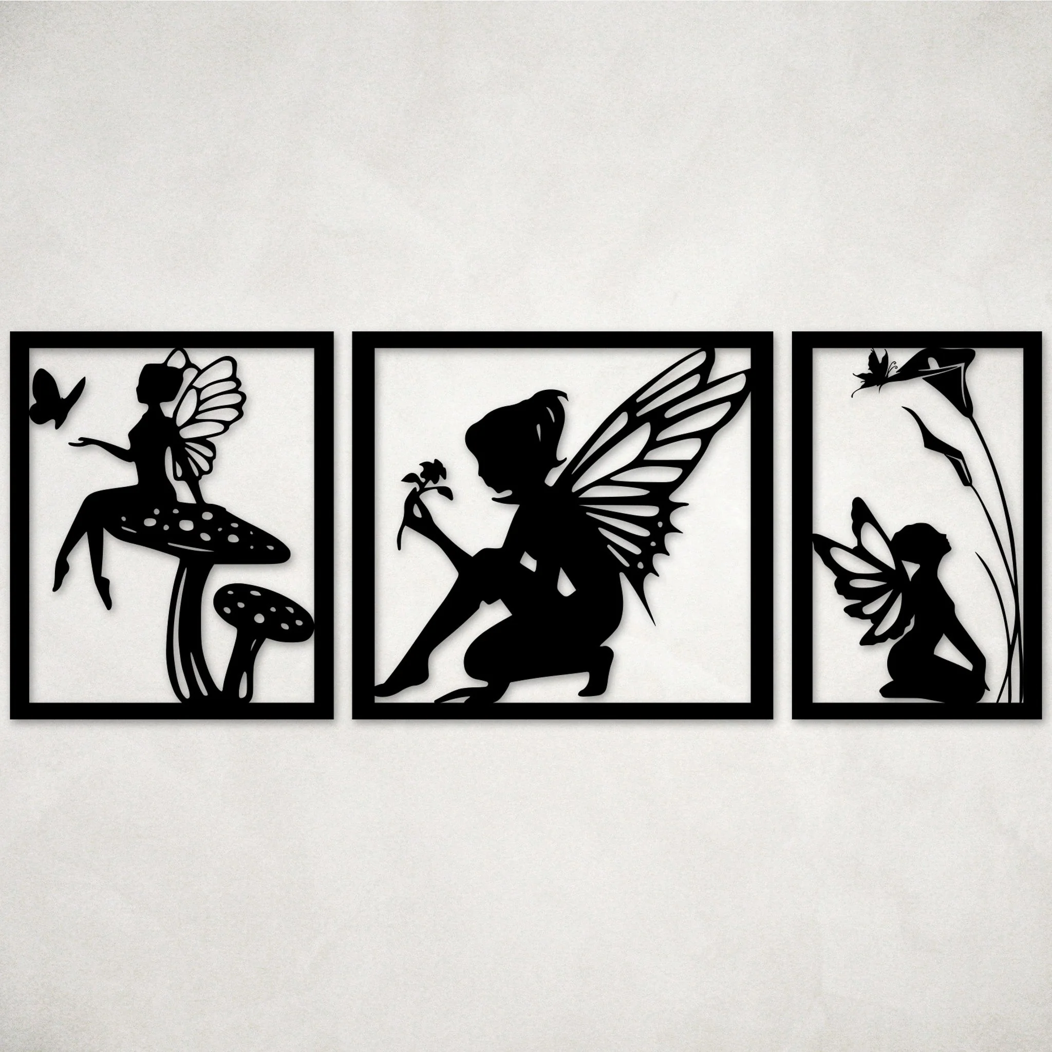 Fairy Wall Art Decorative Panels - Alvarez Pro Painting LLC